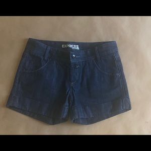 Express jean shorts size 4